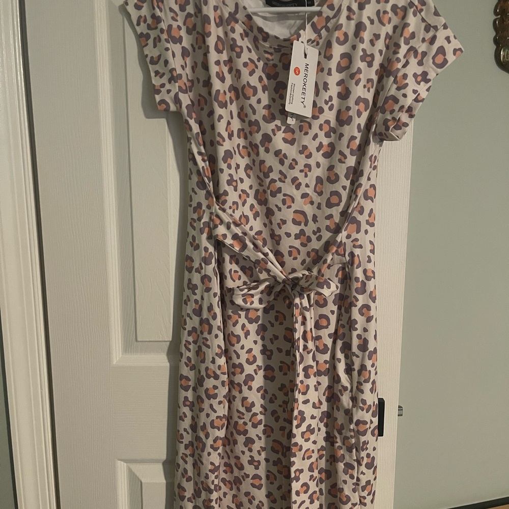Leopard Print Women's Dress